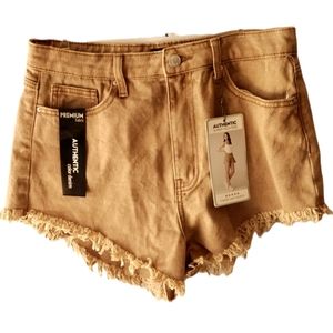 NWT Simple Society juniors/women frayed hem shorts, 11/30